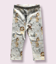 Load image into Gallery viewer, Girls safari animal leggings 2