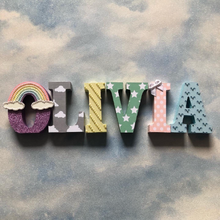 Load image into Gallery viewer, Freestanding 20cm Wooden Letters