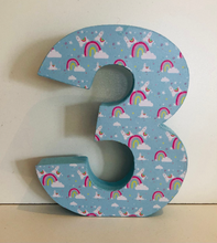 Load image into Gallery viewer, Freestanding Wooden Numbers - 15cm
