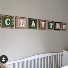 Load image into Gallery viewer, Wooden Wall Letter Plaques