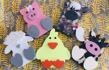 Load image into Gallery viewer, Farm Animal Nursery Decor Set