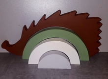 Load image into Gallery viewer, Hedgehog Stacking Decor