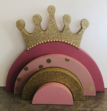 Load image into Gallery viewer, Princess Crown Stacking Decor