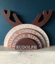 Load image into Gallery viewer, Engraved reindeer Stacker
