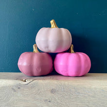Load image into Gallery viewer, Personalised pink Pumpkin Decor
