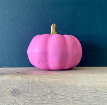 Load image into Gallery viewer, Personalised pink Pumpkin Decor
