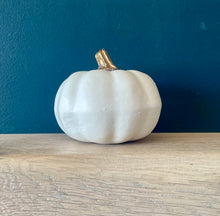 Load image into Gallery viewer, Personalised monochrome Pumpkin Decor
