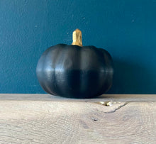Load image into Gallery viewer, Personalised monochrome Pumpkin Decor
