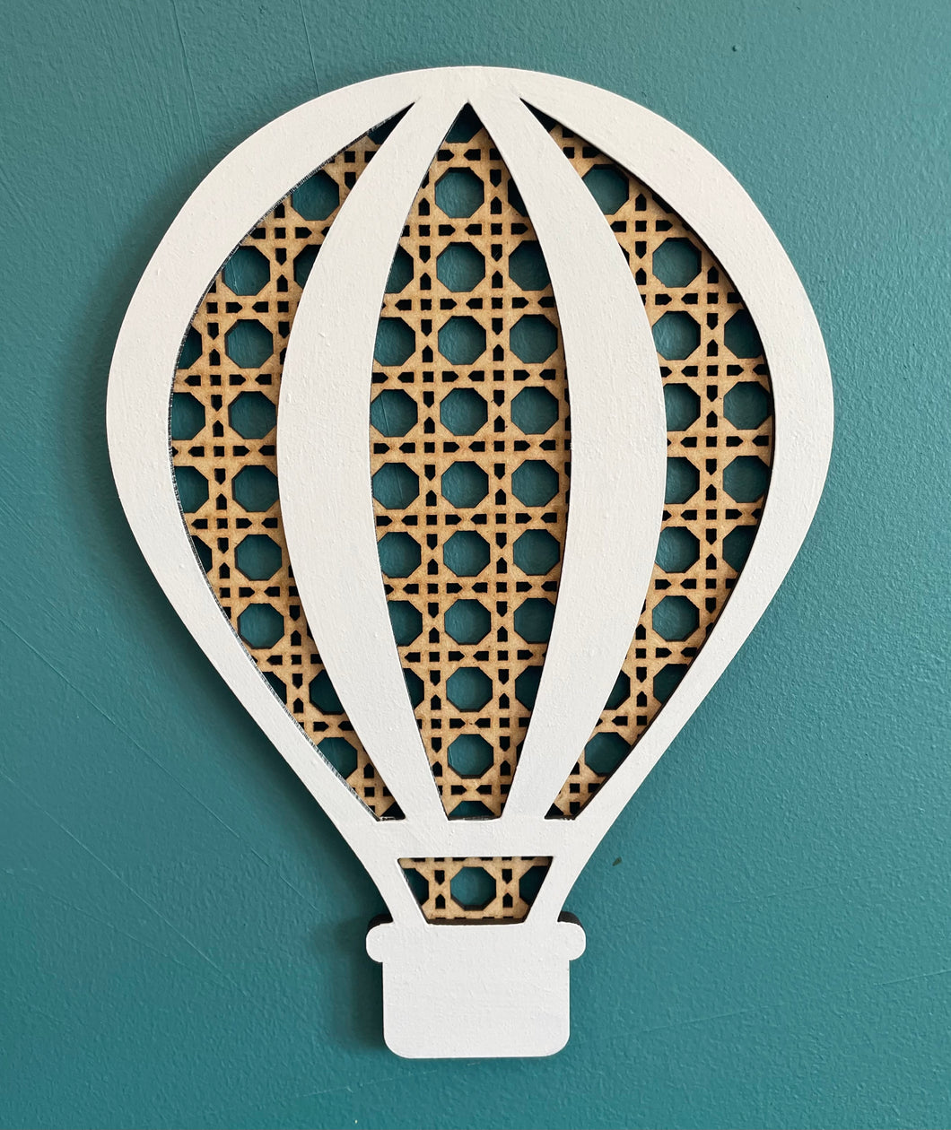 Rattan hot air balloon