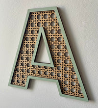 Load image into Gallery viewer, Rattan wall letters
