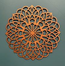 Load image into Gallery viewer, Wooden mandala decor
