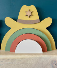 Load image into Gallery viewer, Engraved cowboy hat Stacker
