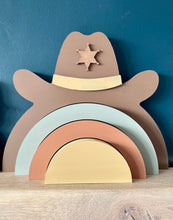 Load image into Gallery viewer, Engraved cowboy hat Stacker
