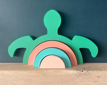 Load image into Gallery viewer, Engraved turtle Stacker
