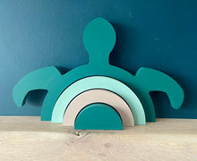 Load image into Gallery viewer, Engraved turtle Stacker
