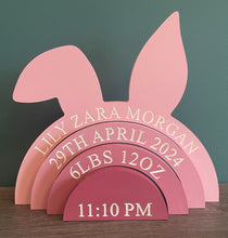 Load image into Gallery viewer, Engraved Rabbit Stacker
