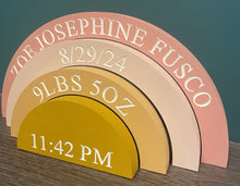 Load image into Gallery viewer, Engraved Rainbow Stacker
