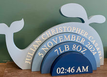 Load image into Gallery viewer, Engraved Whale Stacker

