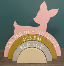 Load image into Gallery viewer, Engraved deer Stacker
