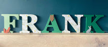 Load image into Gallery viewer, 15cm boys wooden freestanding letters
