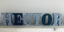 Load image into Gallery viewer, 15cm boys wooden freestanding letters
