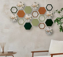 Load image into Gallery viewer, Dinosaur hexagon wall art
