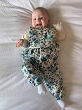 Load image into Gallery viewer, Francesca Cotton Romper 0-3 months
