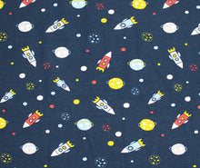 Load image into Gallery viewer, space Cotton jersey fabrics

