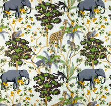 Load image into Gallery viewer, Girls safari animal Peplum top
