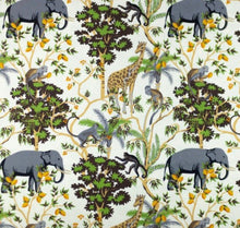 Load image into Gallery viewer, Girls safari animal T shirt dress
