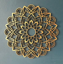 Load image into Gallery viewer, Wooden Geometric mandalas
