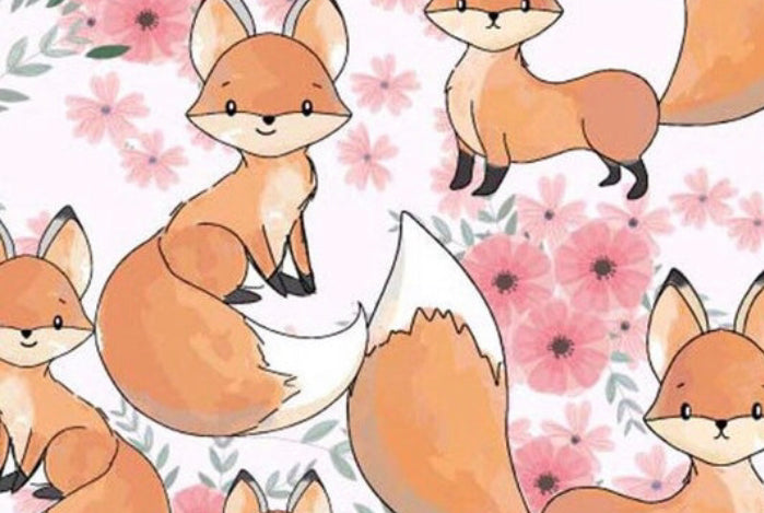 Girls fox summer dress