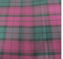 Load image into Gallery viewer, Girls tartan skirt with straps
