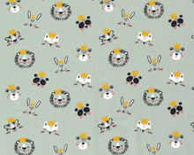 Load image into Gallery viewer, safari animal Cotton jersey fabric

