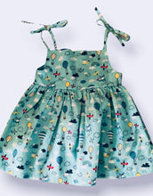 Load image into Gallery viewer, Girls hot air balloon Summer dress
