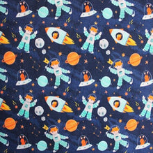 Load image into Gallery viewer, space Cotton jersey fabrics
