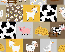 Load image into Gallery viewer, Girls farm animal Peplum top
