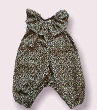 Load image into Gallery viewer, Girls leopard print Thea romper
