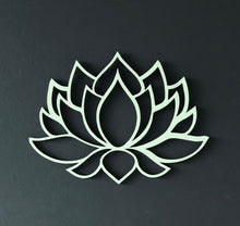 Load image into Gallery viewer, Wooden Geometric Lotus flower
