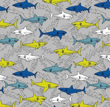Load image into Gallery viewer, under the sea Cotton jersey fabric

