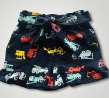 Load image into Gallery viewer, Plain jersey shorts with belt preemie up to 12 months
