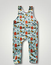 Load image into Gallery viewer, Boys farm long romper
