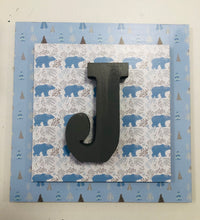 Load image into Gallery viewer, Ready to post Wooden layered letter Wall Plaque
