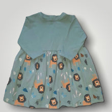 Load image into Gallery viewer, Girls plain Jersey Dress up to 12 months
