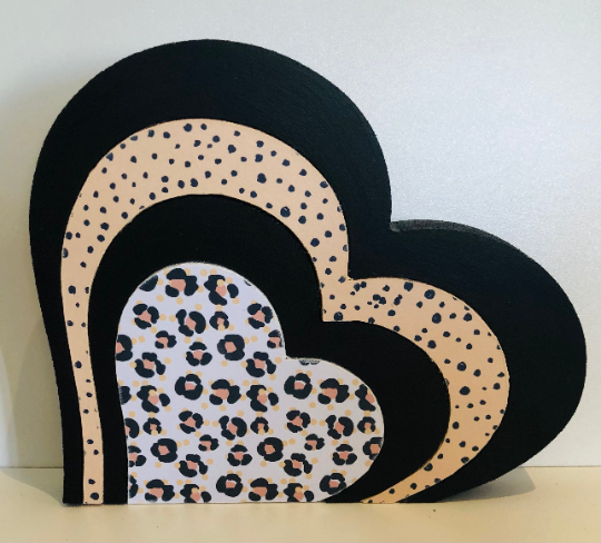 Heart Stacking Decor