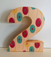 Load image into Gallery viewer, Freestanding Wooden Numbers - 15cm
