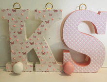Load image into Gallery viewer, Wooden Wall Letter Hangers - 15cm

